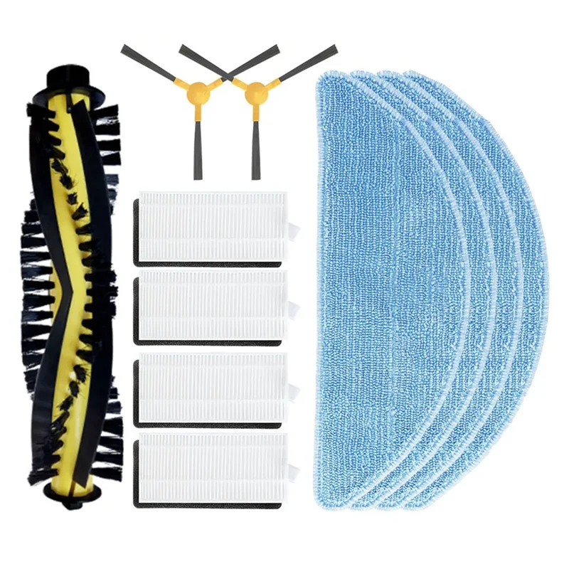 

Y42A-для Tesvor S7 Pro роликовая боковая щетка Hepa фильтр швабра тряпка аксессуар для робота-пылесоса
