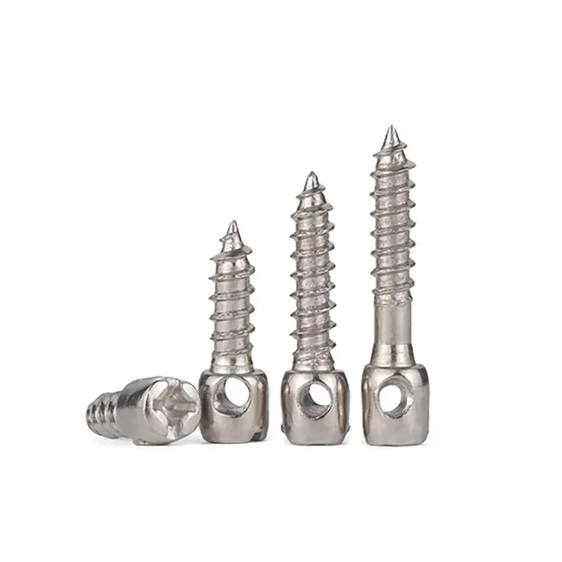 Corrosion Resistant Carbon Steel Nickel Plated Self Tapping Screws High Strength for Sheet Metal and Electrical Enclosures