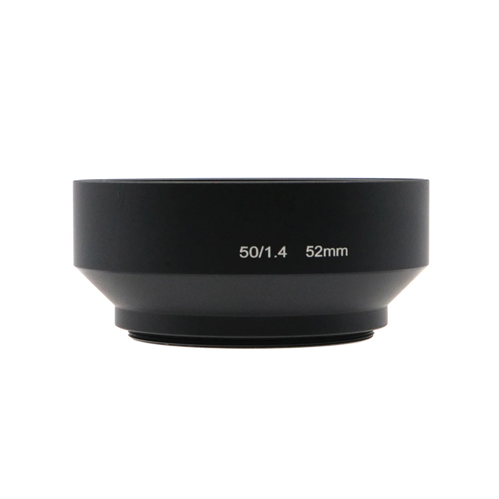 52mm Metal Lens Hood Shade Lens Hood For Nikon 50mm f/ 1.4 Lens Screw Mount Lens Hood