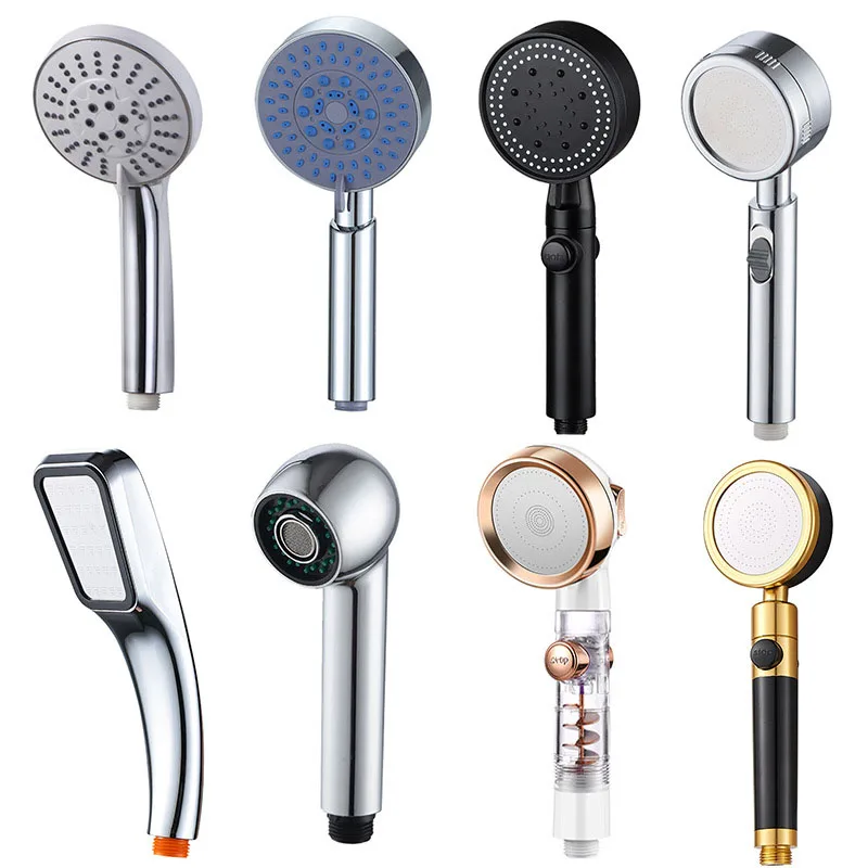 

3 Modes SPA Shower Head High Pressure Water Saving Water Shower Nozzle Premium Bathroom Handheld Universal Rain Bath Filter