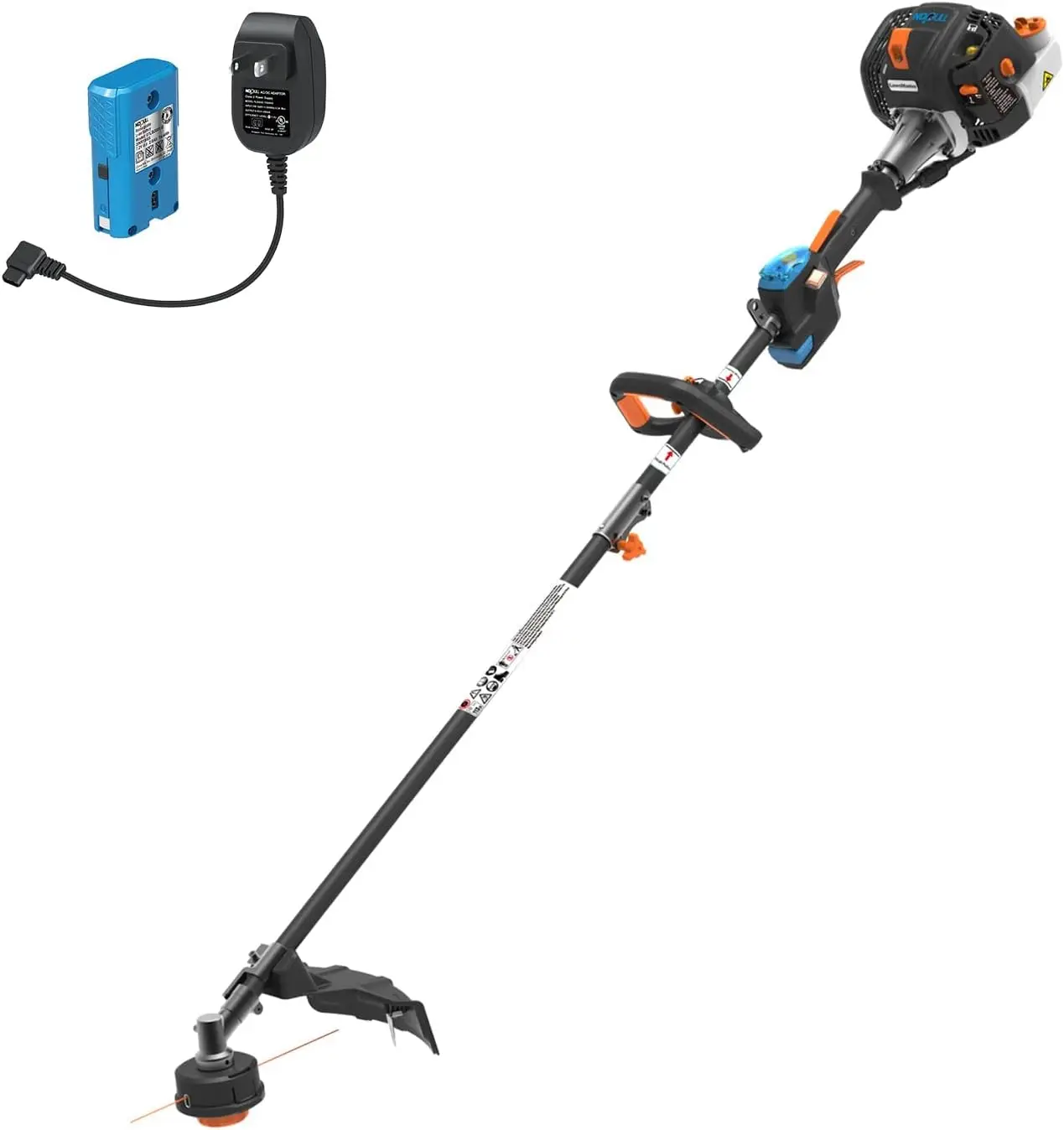 

LawnMaster NPTGSP2617A No-Pull Gas Grass Trimmer with Electric Start 26cc 2 Cycle 17-Inch