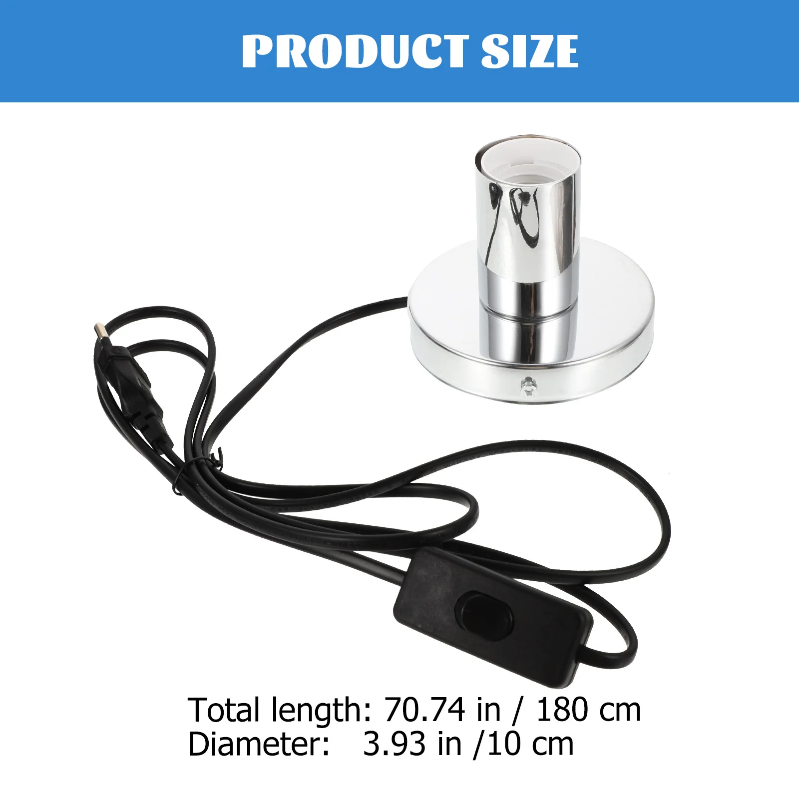 3 قطعة مقبس الإضاءة E27 قاعدة مصابيح ألومنيوم عدم الانزلاق ضوء لمبة حامل حبالي الجدول مصباح أرضي أجزاء استبدال أصحاب المقبس #6