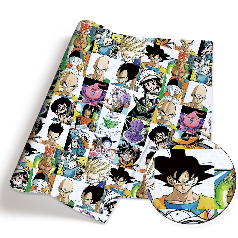 dragon ball Anime peripherals Fabric 140*50cm DIY Sewing Patchwork Quilting Baby Dress Printed Fabric Fabric Sewing view 3