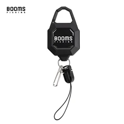 Booms Fishing Locking Retractable Keychain RG4 Fly Fishing Retractor Retractable Gear Tether Fishing Tools Accessories