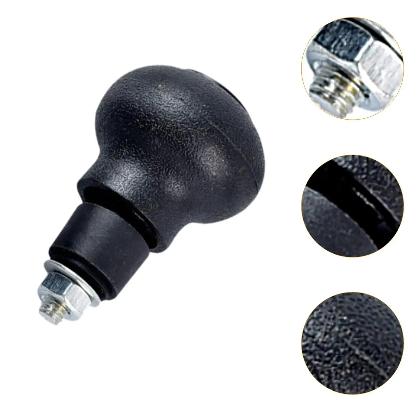 Steering Wheel Turning Spinner Knob Durable ABS Metal Power Ball for Truck Forklift Tractor Car
