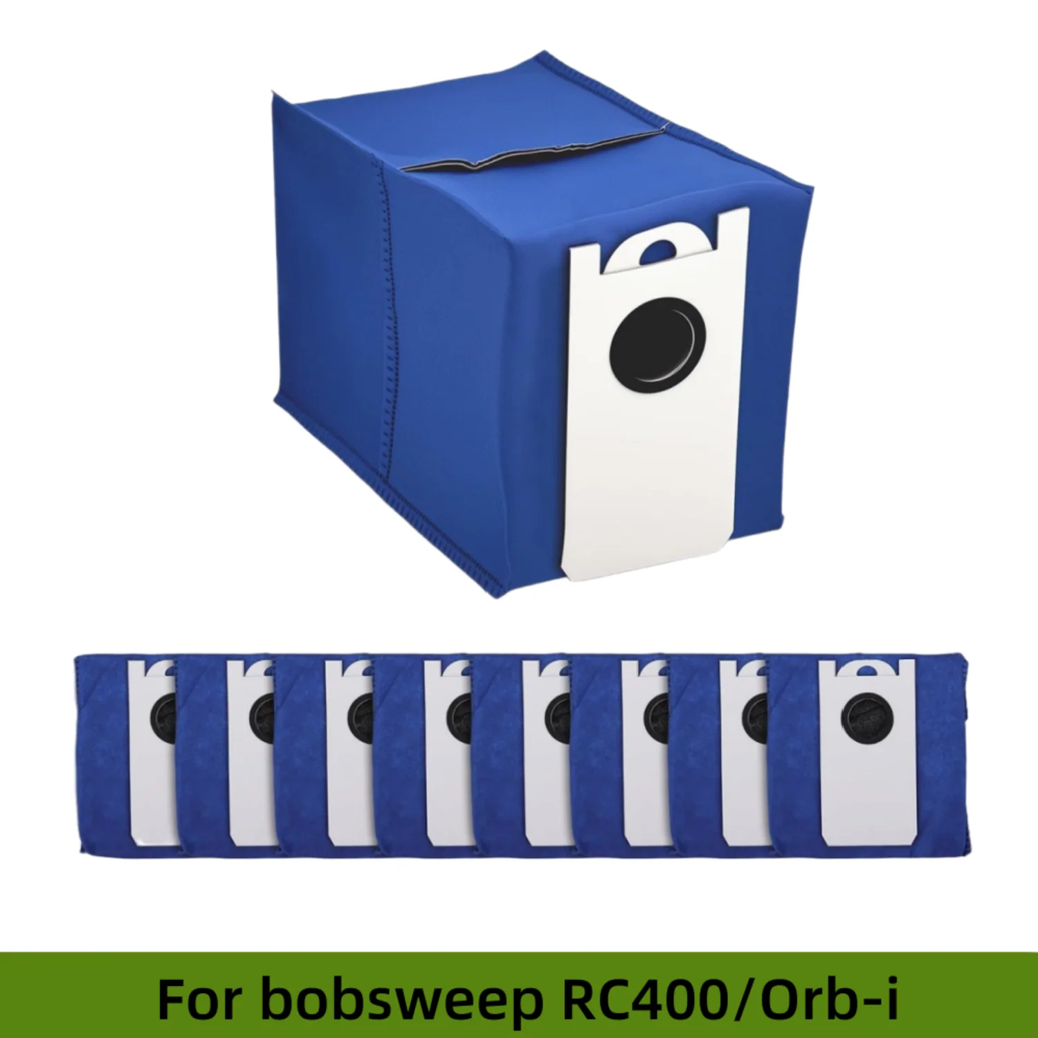 حقيبة استبدال كيس الغبار كيس القمامة للمكانس الكهربائية الروبوتية Bobsweep RC400 Dustin and Orb-I