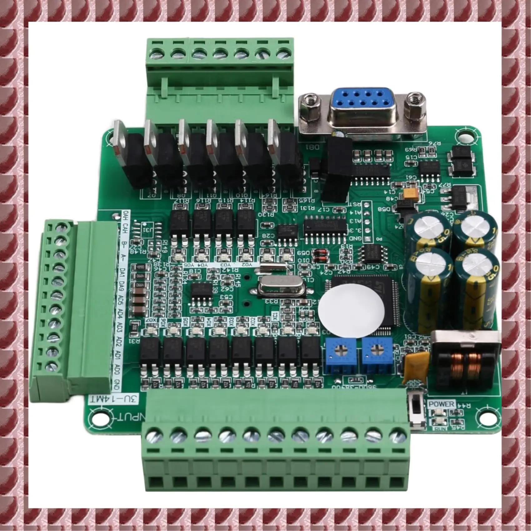 

A95G High Speed With Analog Programmable Controller PLC Industrial Board