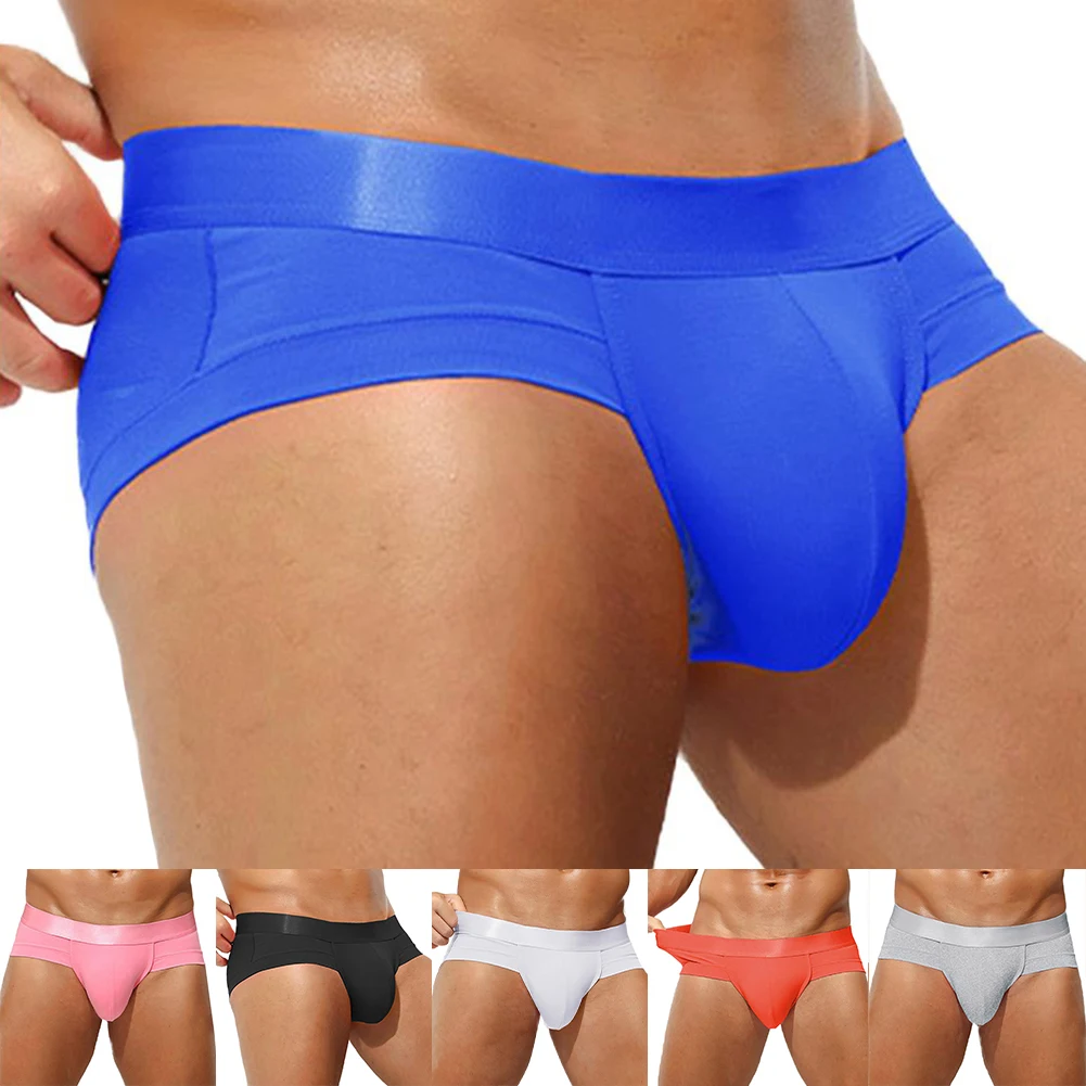 

Comfortable Cotton Breathable Briefs Comfortable Daily Wear 5 Spandex Material Classic Style Briefs Breathable Underpants
