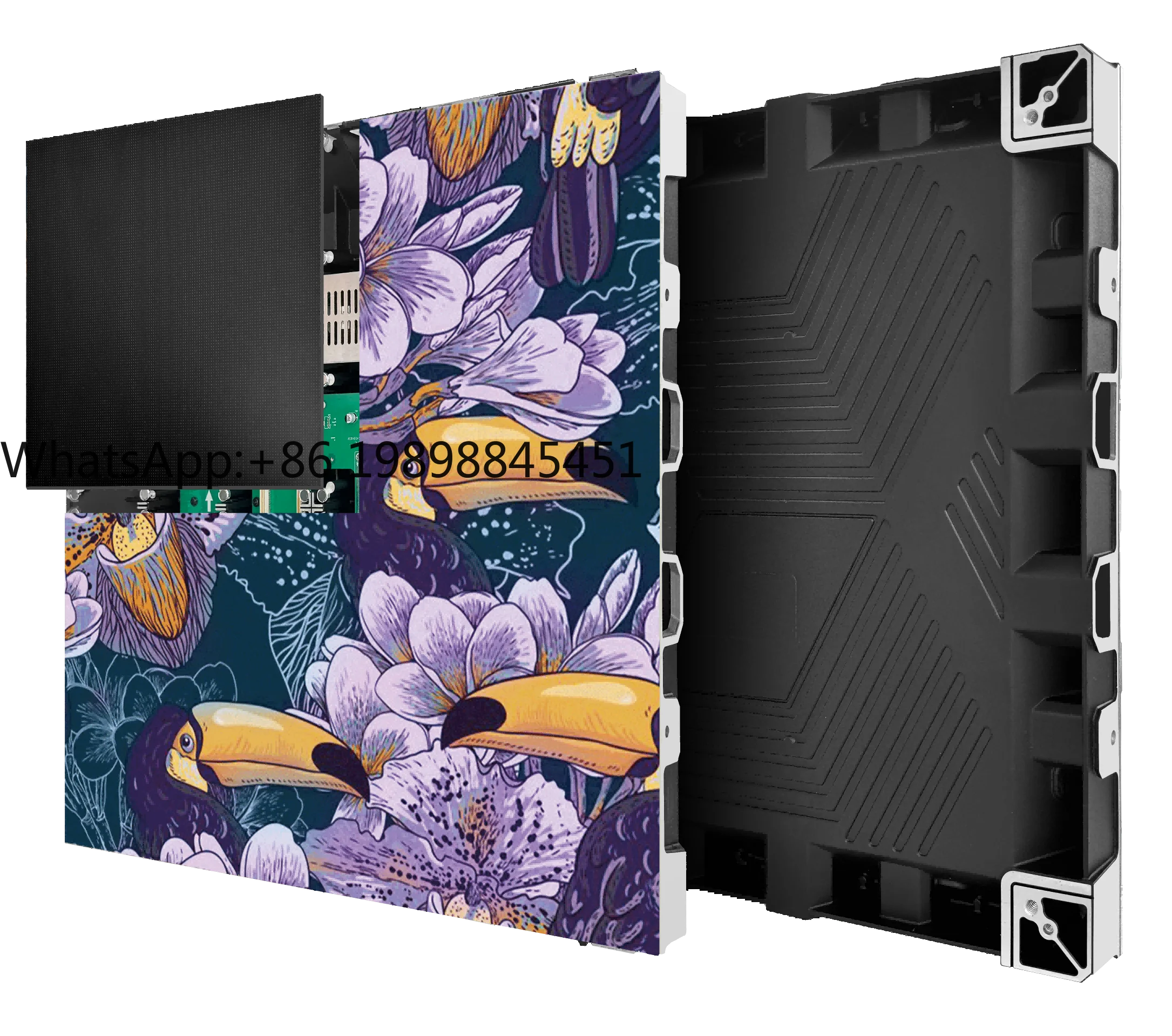 

Quality Certification P2.97 Indoor Fixed LED Display Screen With Die Casting Aluminum Cabinet