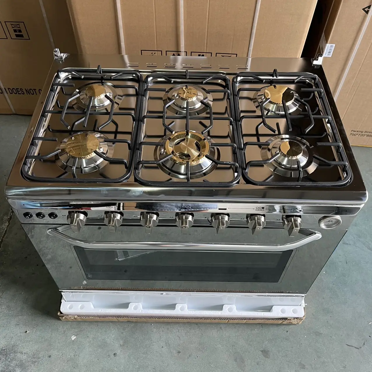 D 6 gas cooker with oven  stove cooktops  electric 6 burners  stoves burner kitchen multifunction propane range good price