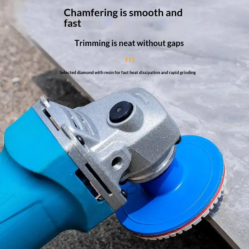 4 Step Diamond Polishing Pads Sharp Wear Resistant Fast Polishing For Stone Tile Grinding Surface Renovation