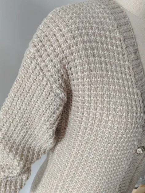 Herfst Winter Open Vest Trui Vrouwen Losse Thi Garen Twisted Snoep Kleur Gebreide Bovenkleding ort Sle Lange Sve