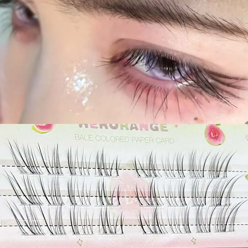 Glue-Free False Eyelashes, Easy to Rebound for DIY