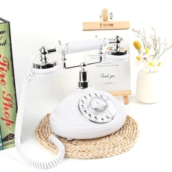 Wedding Audio Guest book Phone Wedding Sign-in Board riunione annuale compleanno setup Retro audio di forma ovale guestbook phone