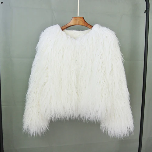 

Fur Coats Women Autumn Winter Top Fashion Pink Faux Fur Coat Elegant Thick Warm Faux Fur Jackets for Women 2025