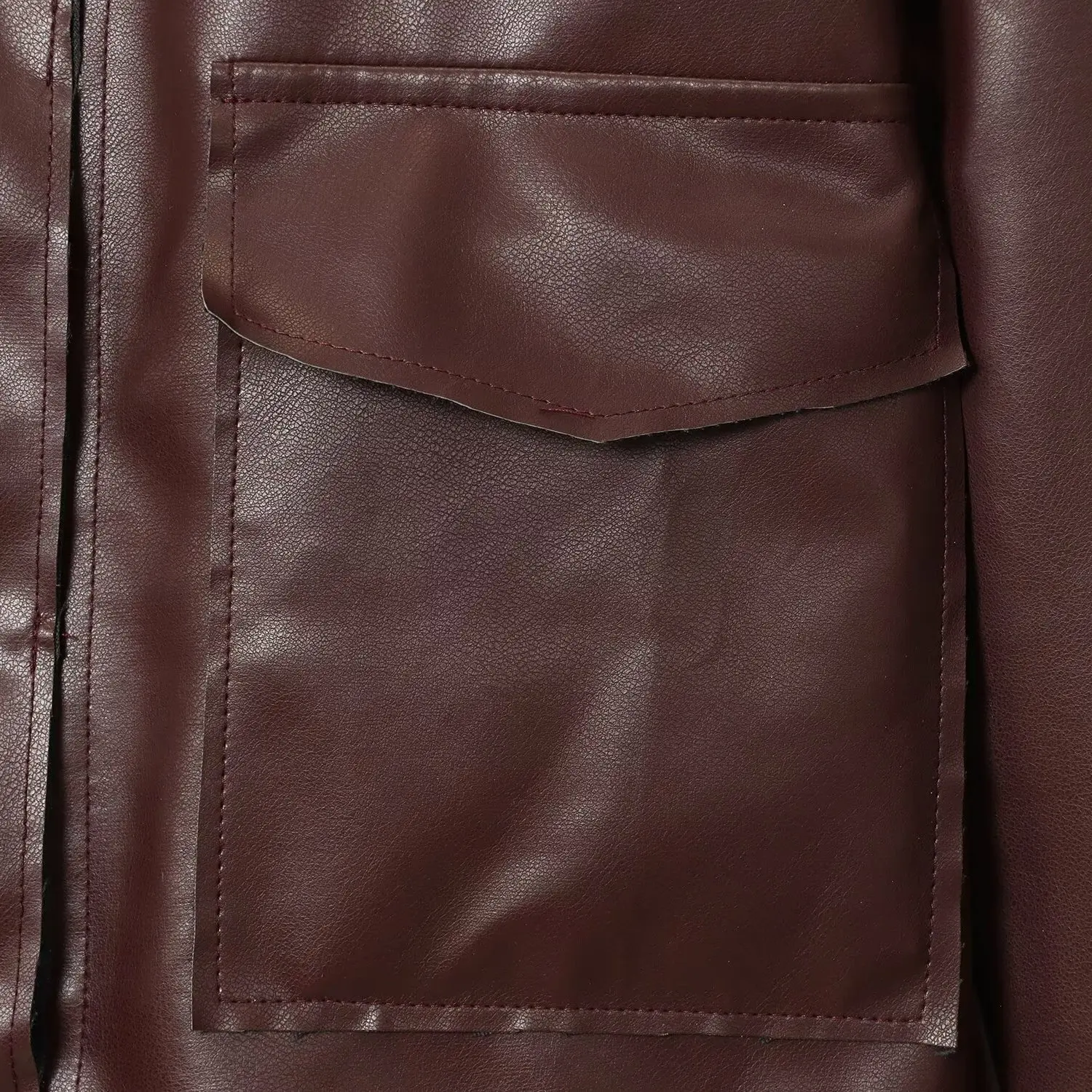 Faionable ort Leather Jaet المرأة الخريف جديد Sle JNLEAOG تنوعا تصميم تحسس ألياف البوليستر طويلة Sve سستة