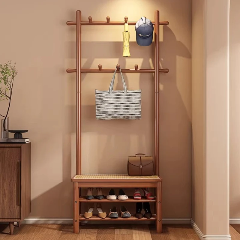 #Designer Clothing Shoe Cabinet Minimalist With Seat Entrance Hall Vertical Shoe Cabinet Slippers Show Muebles Home Furniture