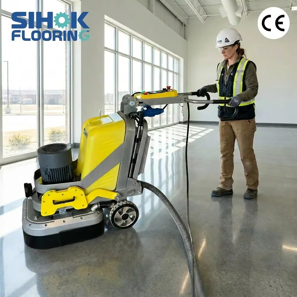 Heavy Duty Diamond Terrazzo Epoxy Cement Concrete Polishing Machine Concrete Floor Grinding Machine Floor Grinder With Vacuum