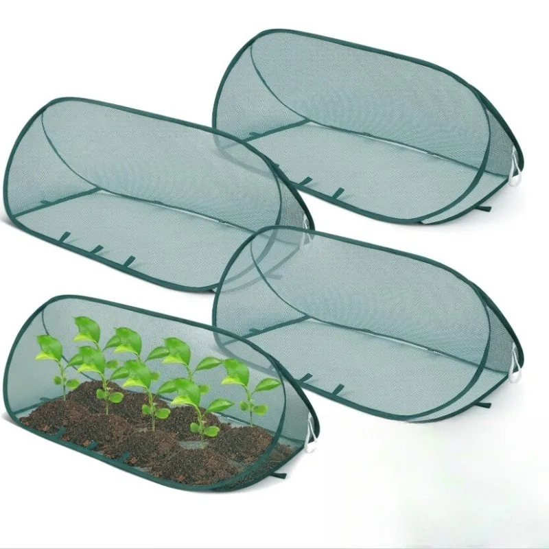 Foldable Plant Protection Cover Anti Insect Bird For Balcony Seedling Frost Protection Sunshade Garden Tool