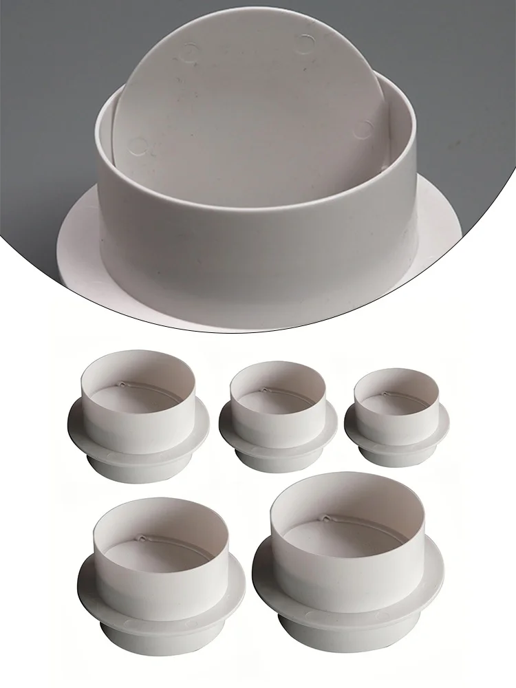 Pipe Check Valve 80/100/110/150/200mm Round Check Ventilation Pipe Check Valve Air Duct Control Exhaust Fan Pipe Accessories