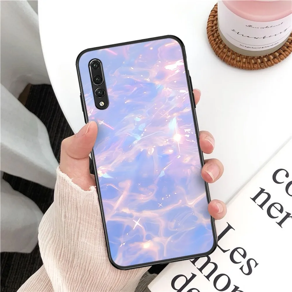 Aurora Water Ripple  Phone Case For Samsung J 7 plus 7core J7 neo J6 plus prime J6 J4 J5 Mobile Cover