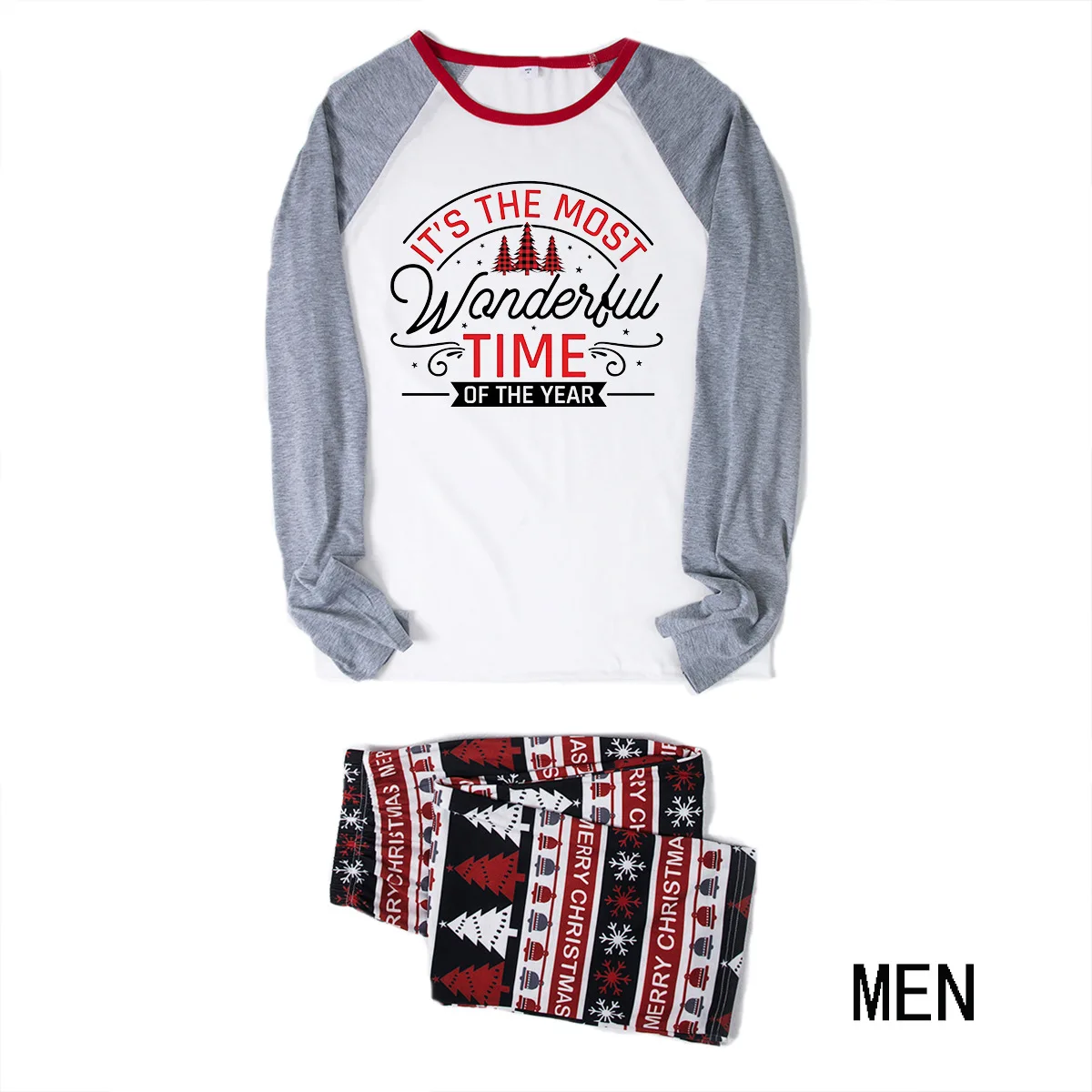 عيد الميلاد تأثيري حلي الوالدين والطفل ملابس المنزل رسالة الربط قطعتين مجموعة الأسرة موضوع حفلة لعب الأدوار وتتسابق