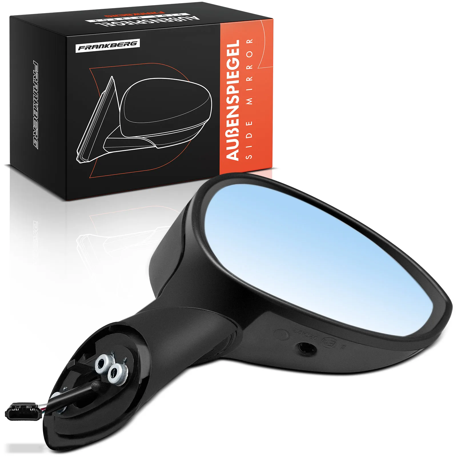 Rétroviseur extérieur droit Frankberg 1x pour Fiat 500 C Grande Punto Van Linea Evo 312 199 110 323 735410429 735465557 735410639