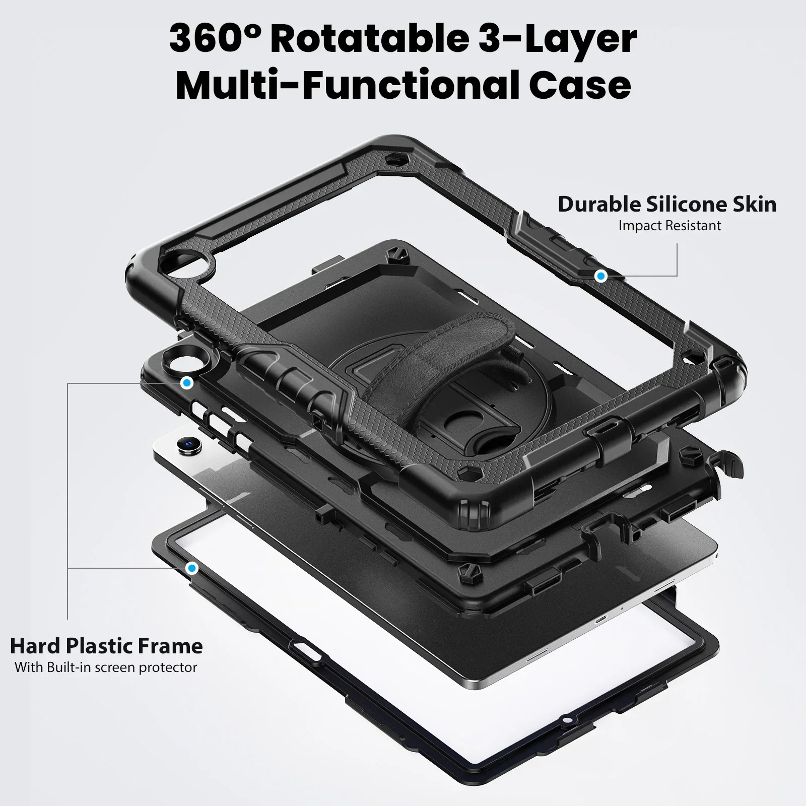 Shockproof Case For Samsung Galaxy Tab A11+ A9 Plus 11