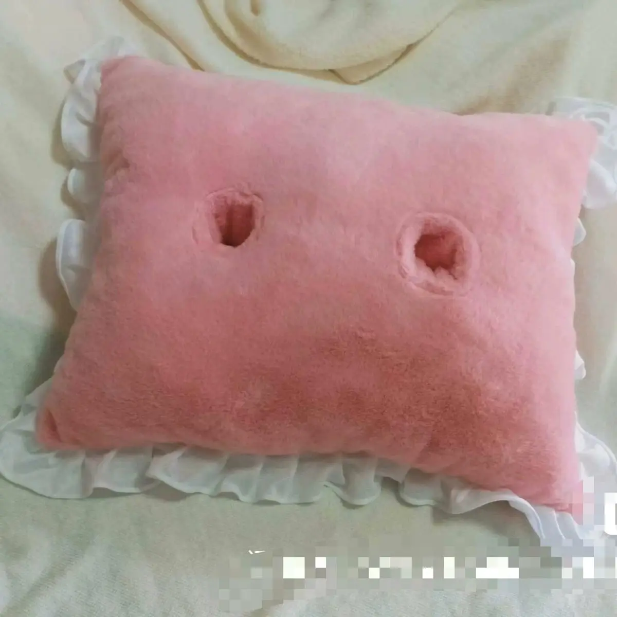 Handmake Man's Cotton Puffy Tube Big Masturbator Male Pocket Pussy Sexy Message Speical Use Extraction Masturbatory Message