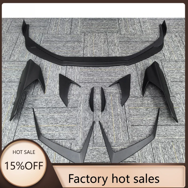 Premium Car Accsori Vorstein Style Full Dry Fiber Body Kits  STO Carbon Front Diffuser Lip S Durle
