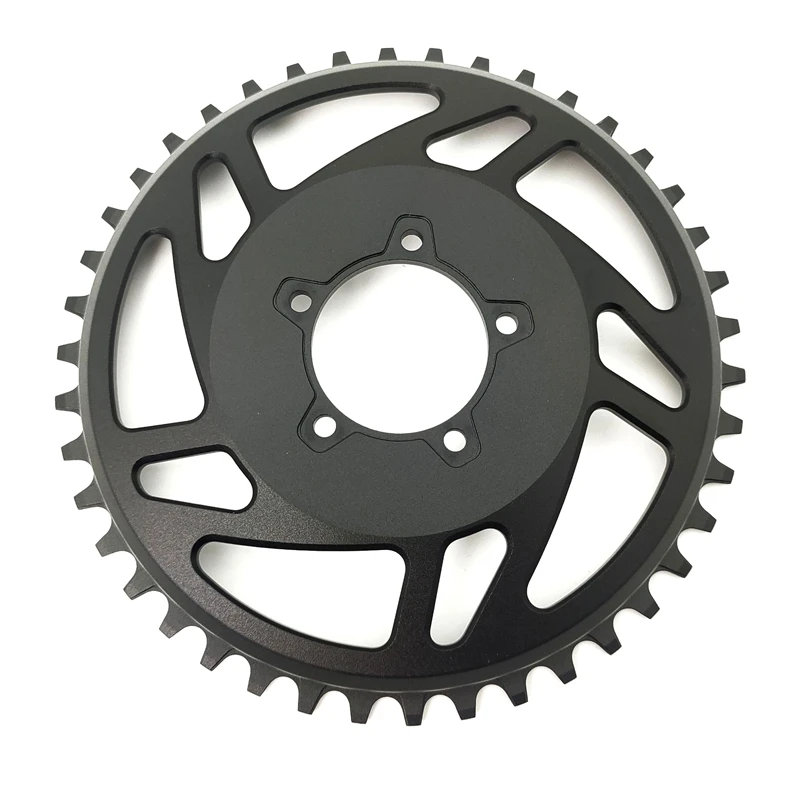 New Design 42T Crankset CNC 6061 T6 Alloy Crankset Fit For Banfang BBS01 BBS02 Mid Drive Motor Kit