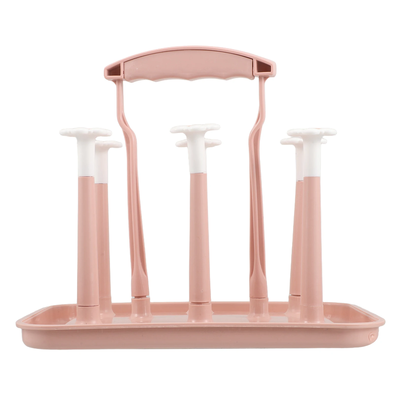 

Cup Holder Drying Rack for Counter Baby Bottle Drain Pink European Style Spacesaving Multifunctional Mug St Tea Cup Water Bottle