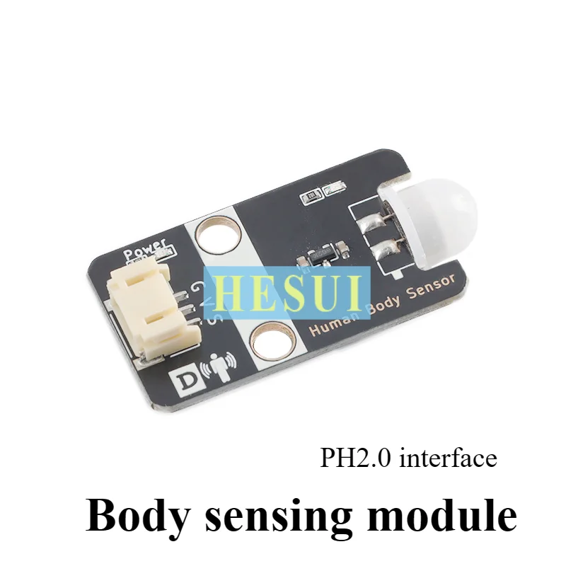 Human body infrared pyroelectric probe induction switch sensor module