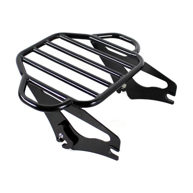 For Harley-Davidson Road King Street Glide Luggage Rear Rack Motorcycle Bag Carrier for Touring Models Accessories