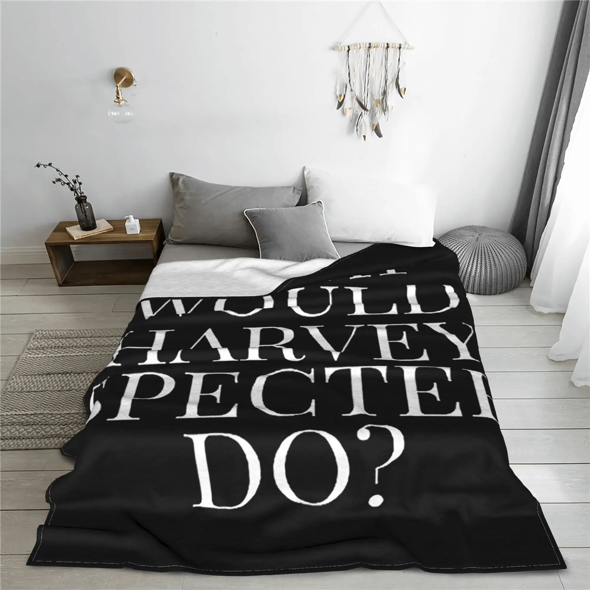 

Одеяло What Would Harvey Specter Do v2, теплое флисовое одеяло для дивана, постельные принадлежности, офисные пледы, покрывало, одеяло