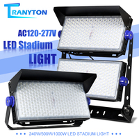 High Power Floodlight 240W 500W AC 110V 220V Waterproof LED Spotlight Outdoor Construction Engineering Lighthouse