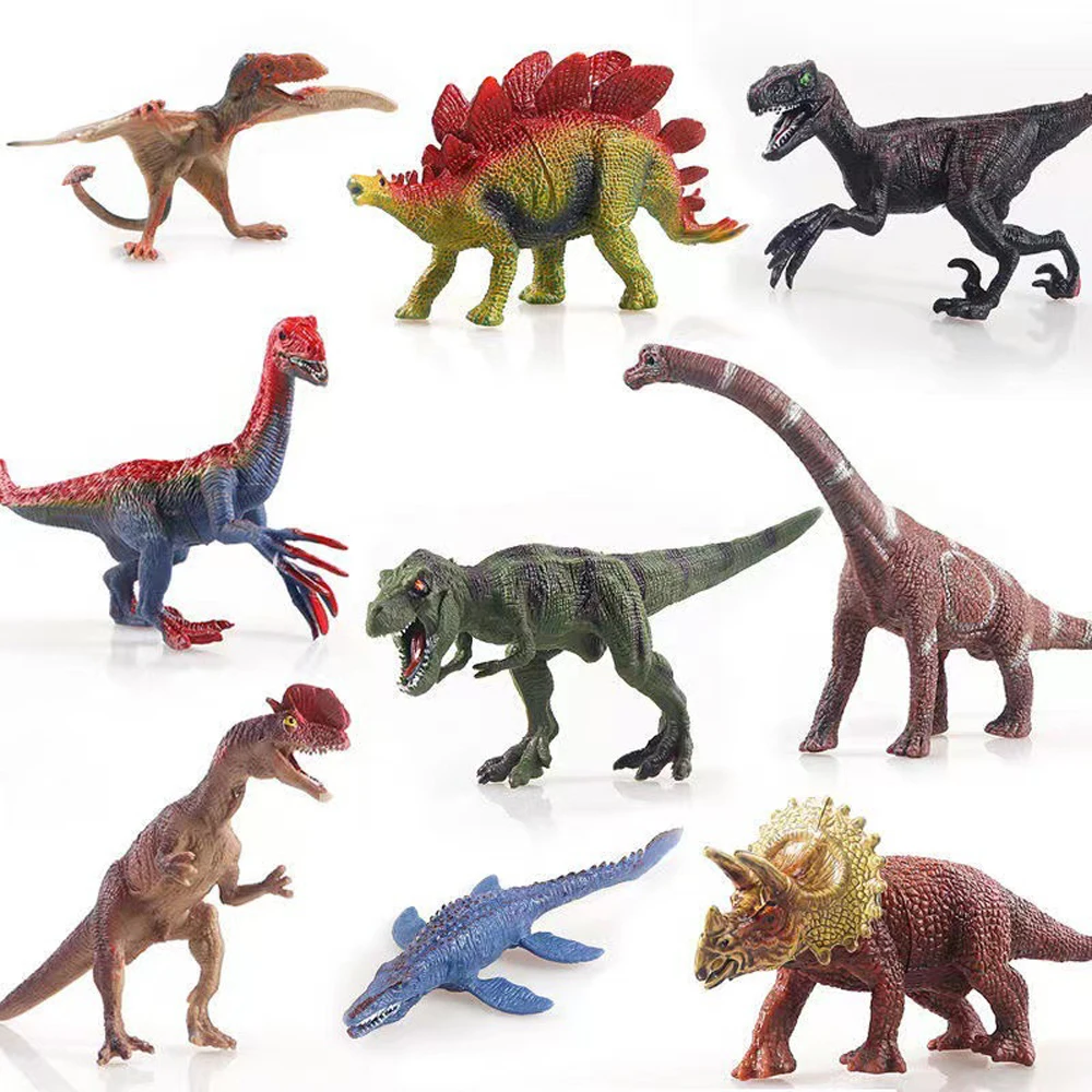 Realistic Dinosaur Figure Toys, 6\'\' to 8\