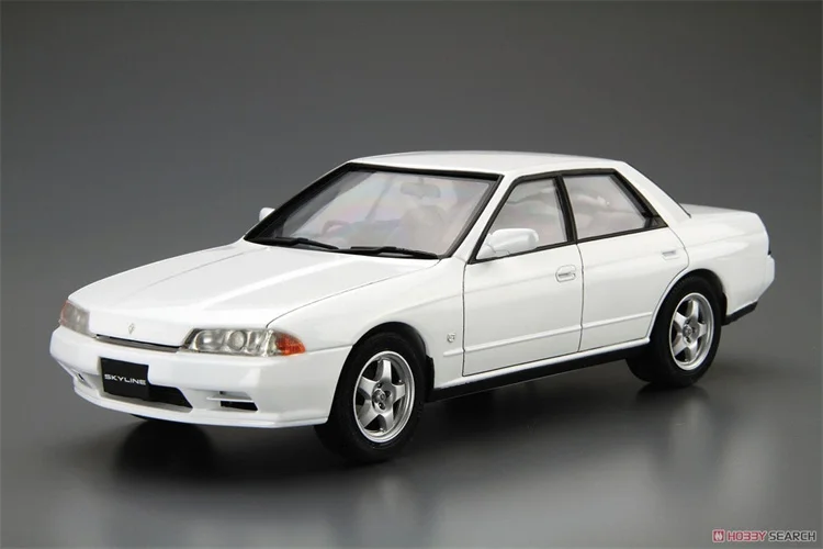 AOSHIMA 1:24 HCR32 SKYLINE GTS-t typeM 89 06210 JDM Limited Edition Static Assembly Model Kit Toys Gift