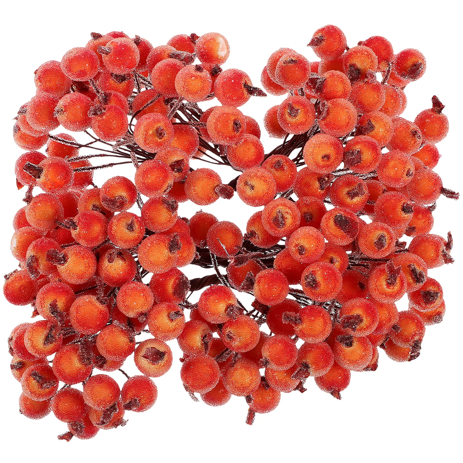 200 قطعة عيد الميلاد الصغيرة متجمد الاصطناعي رغوة التوت زهرة البرتقال ل جارلاند الزفاف سيارة باقة دبوس الشعر DIY بها بنفسك الديكور