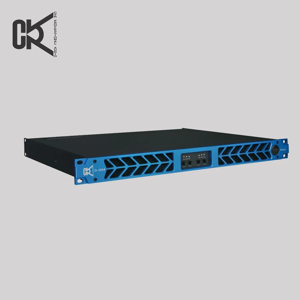 CVR Amplifier D-1004 Professional Power Amplifier Digital One Space with CE Certificate
