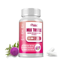 Milk Thistle - Protect The Liver From Oxidative Stress and Supports Healthy Liver Detoxification