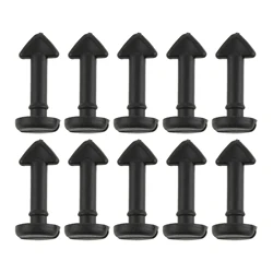 10Pcs Car Engine Trim Plate Screw Plastic Fastener For Citroen Picasso Peugeot Auto Rivet Clip Accessories