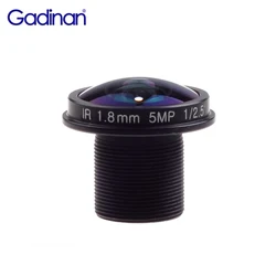 Gadinan 1.8mm M12 180 stopni kąt z szerokim kątem widzenia f2. 0 1/2.5 