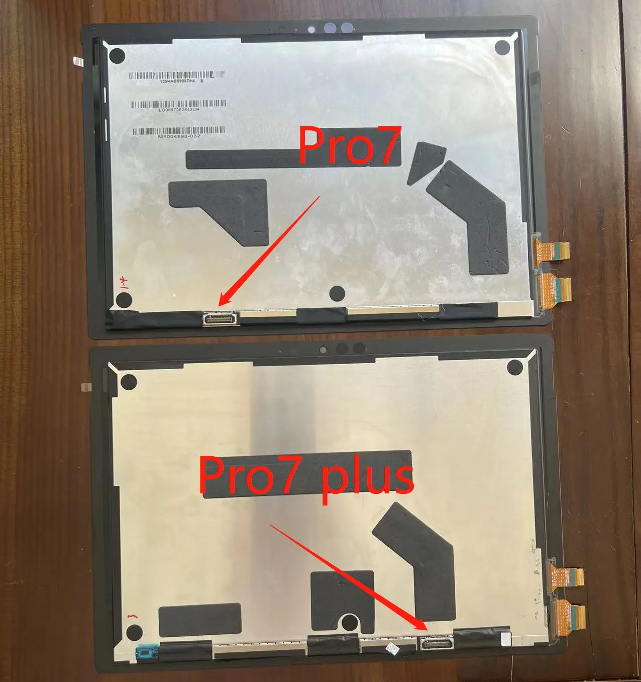 Imagem -02 - Substituição da Tela Sensível ao Toque do Lcd Microsoft Surface Pro7 Plus Original Surface Pro7 1866 1960 1961 Aaa Plus