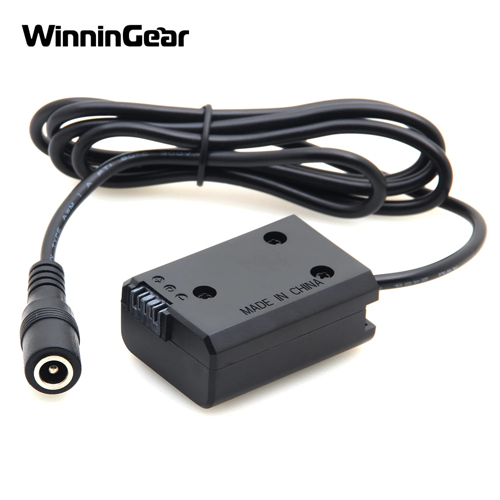 อะแดปเตอร์จ่ายไฟภายนอกสำหรับกล้อง Sony A7 A7R NP-FW50แบตเตอรี่เลียนแบบกล้อง SLT