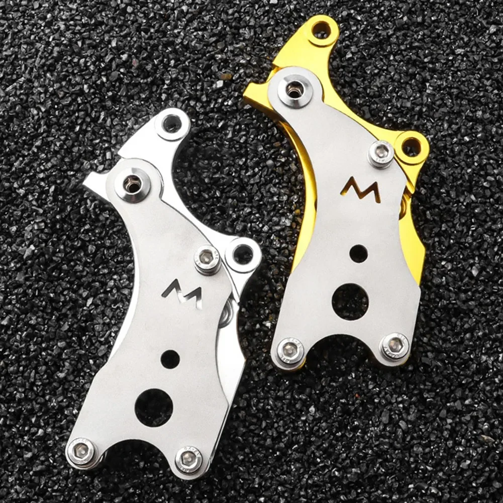 Bike Bicycle Frame Disc Brake Conversion Kit Disc Brake Adaptor Bracket Holder Aluminum Alloy Road Bicycle Modification Parts