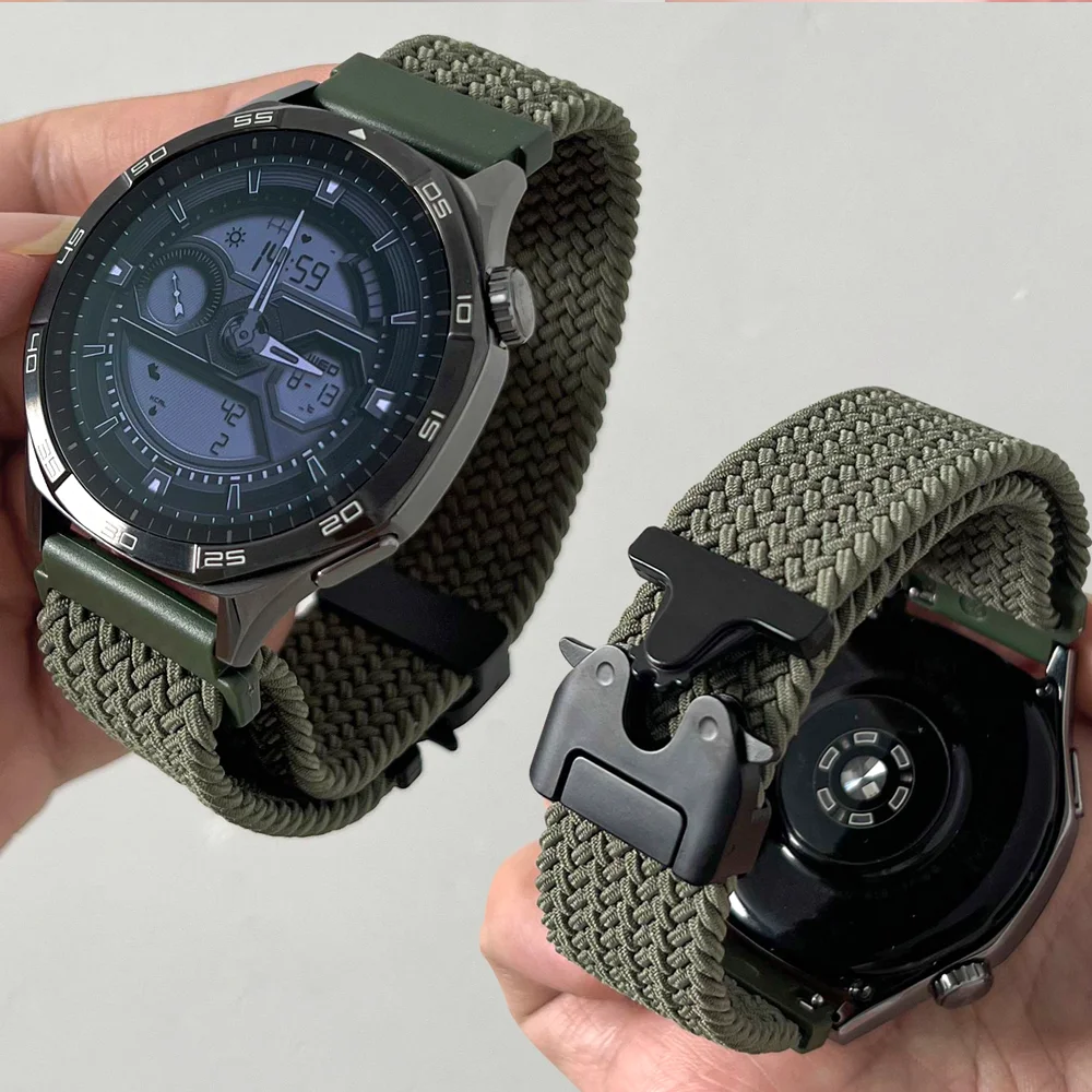 22 mm Fallschirmbänder für Huawei Watch GT 6 pro GT6 46 mm Armband Correa für Redmi 5 lite Active Band Amazfit Bip Balance 2 Helio