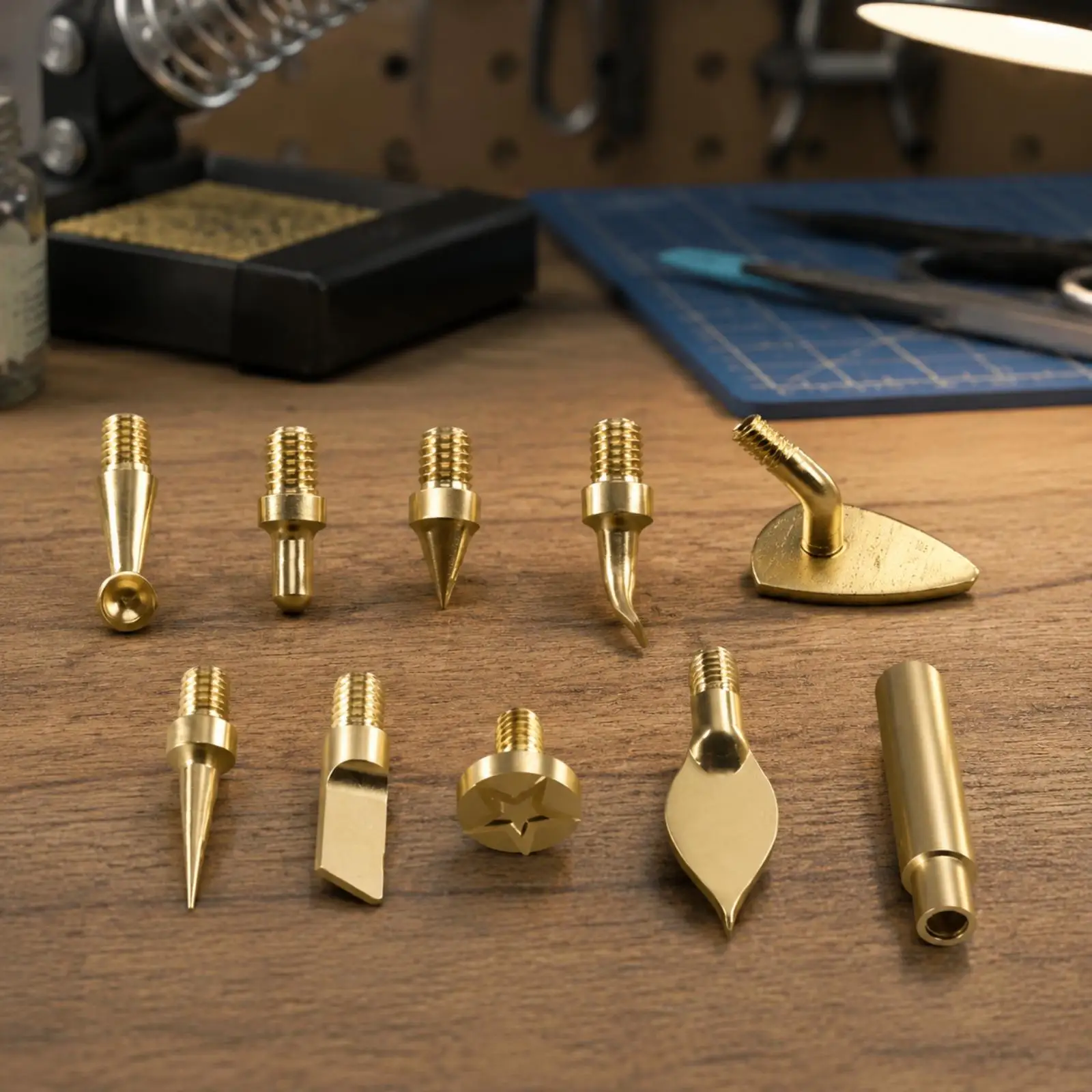 10 Pieces Heat-Set Insert Tool Easy to Use for Workshop Repairs