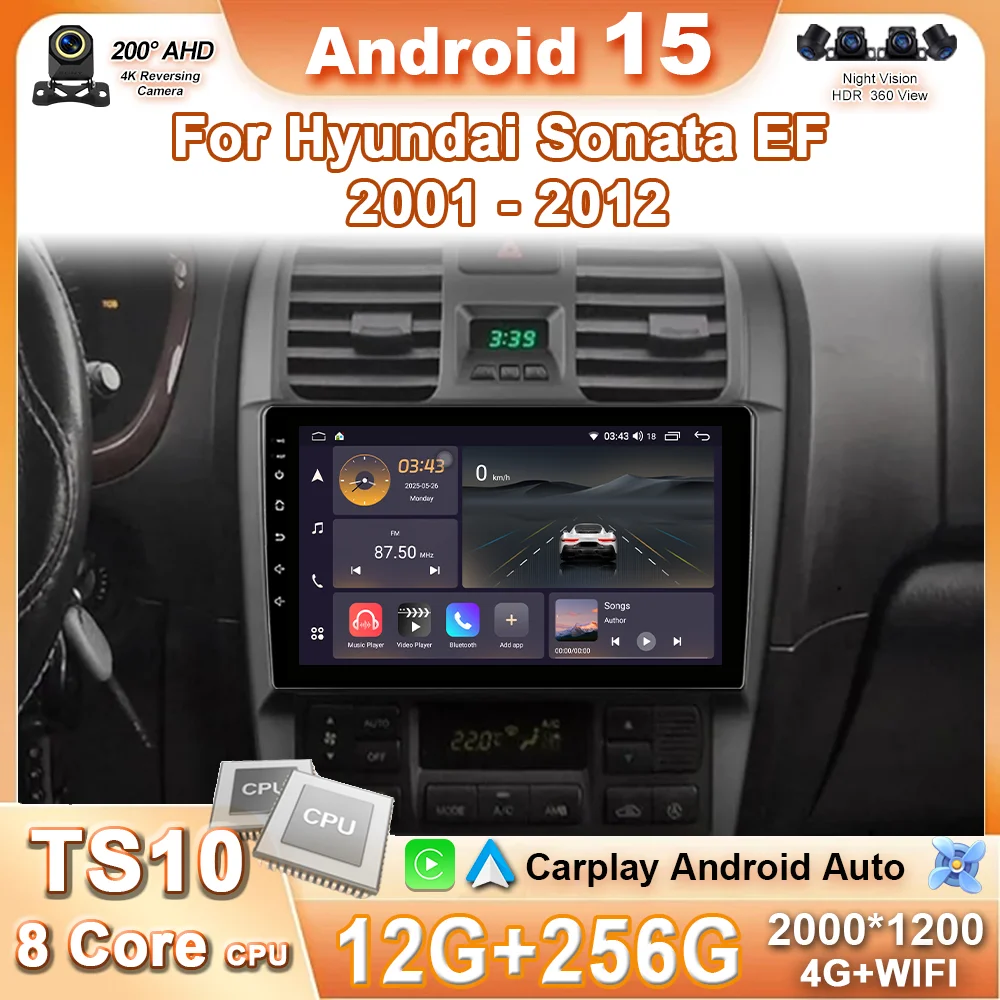 Android 15 Car Radi…
