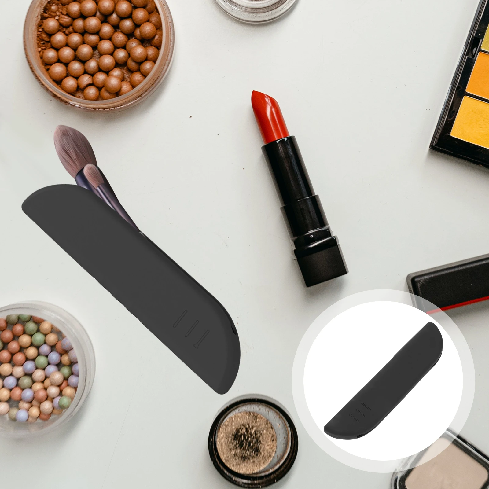 

1pc Silicone Makeup Brush Bag Waterproof Travel ganizer Holder Case Toiletry Storage Pcs Beauty Accessories